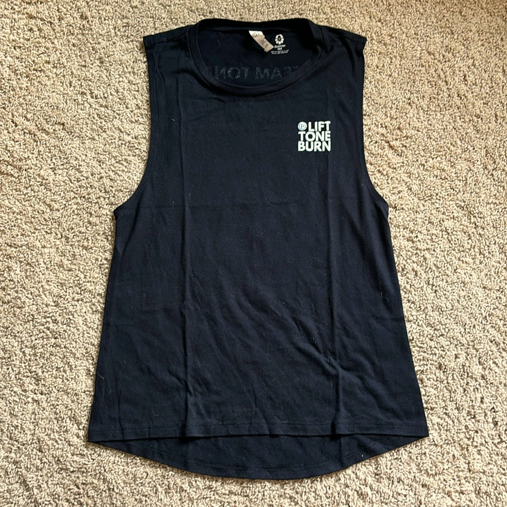 Pure Barre “Team Tone” Tank in black